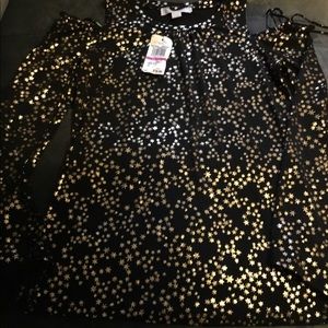 Michael Korda Black/gold shirt